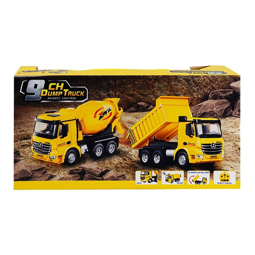 Dump Truck Control Remoto Sonido y Luces 1/18
