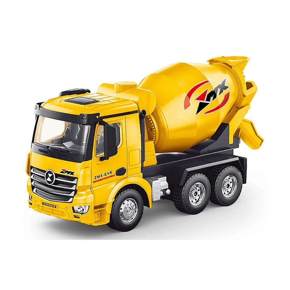 Cement Mixer Truck Control Remoto Sonido y Luces 1/18