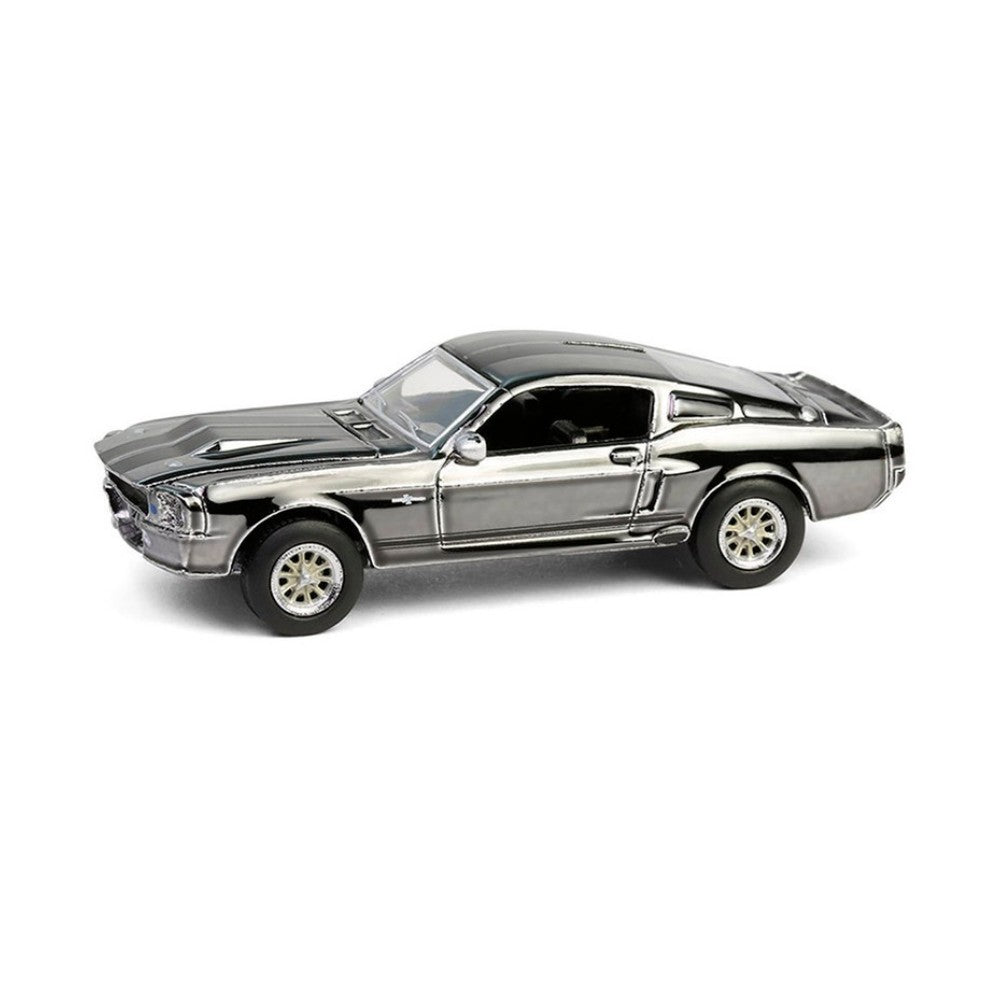 "Gone in 60 Seconds" - 1967 Ford Mustang "Eleanor" Silver Chrome Edition / Hobby Exclusive 1/64