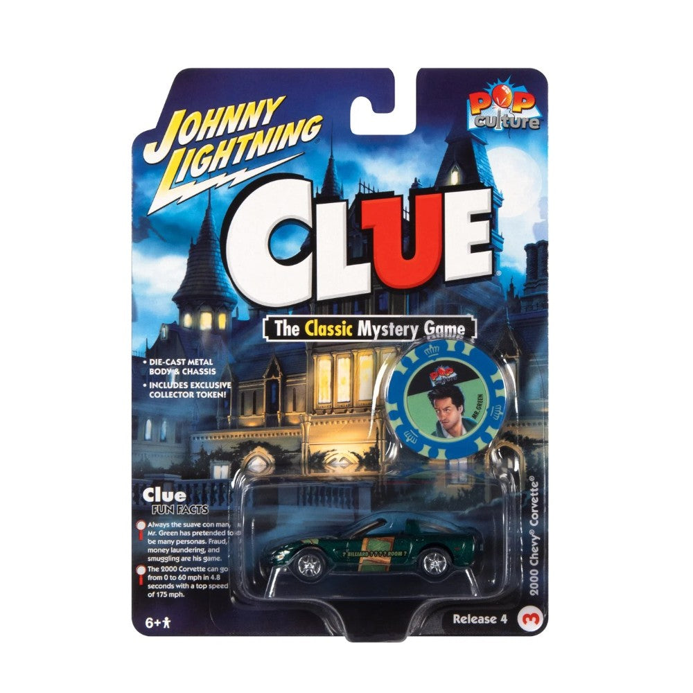 Clue - 2000 Chevrolet Corvette Poker Chip 1/64