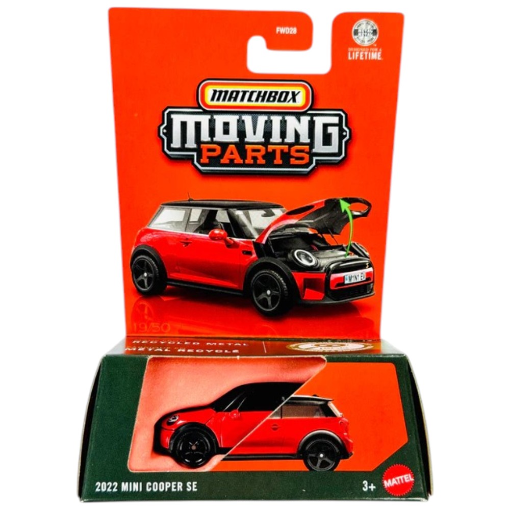 Matchbox Moving Parts 2022 Mini Cooper SE 1/64