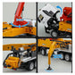 Huina 1709 Professional Concrete Delivery Truck 1/50