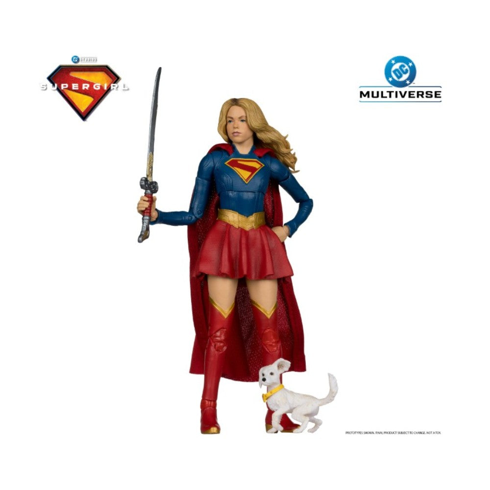 DC Multiverse: Supergirl & Baby Krypto (Supergirl Movie) - Deluxe Theatrical Edition