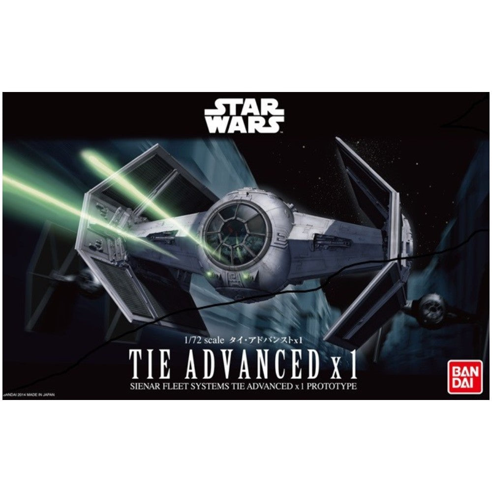 Star Wars  TIE Advanced x1 Model Kit 1/72