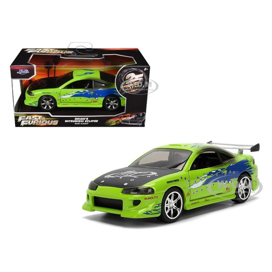 Fast & Furious Brian's 1995 Mitsubishi Eclipse Damaged Version 1/32