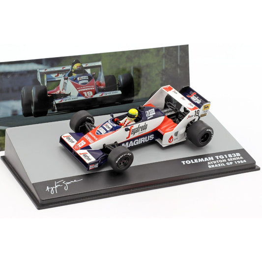 F1 Toleman TG184 #19 1984 - Ayrton Senna 1/43