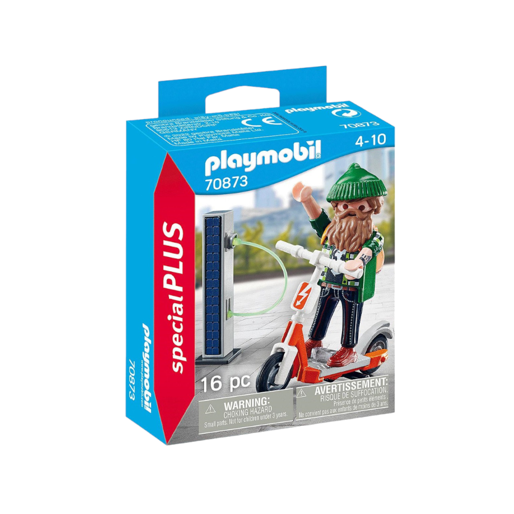 Playmobil SpecialPLUS - Hipster con E-Scooter