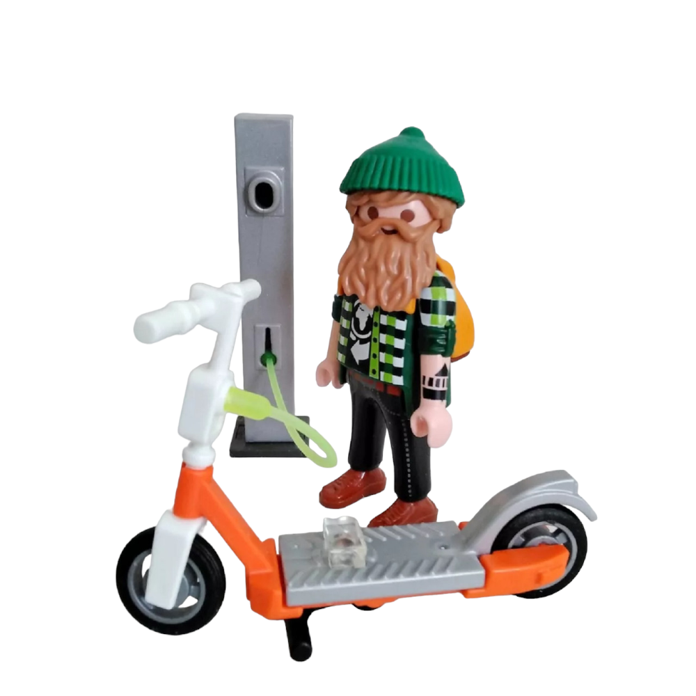 Playmobil SpecialPLUS - Hipster con E-Scooter