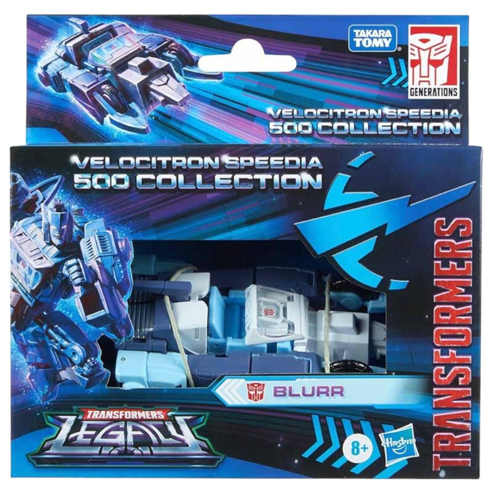 Transformers Legacy Velocitron Deluxe Class Blurr Exclusive