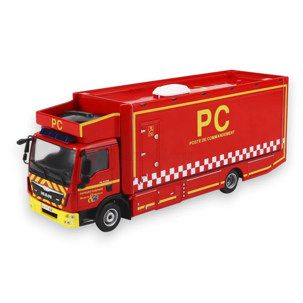 MAN TGL 12.250 Camión de Bomberos Puesto de Comando Francia 2015 1/43