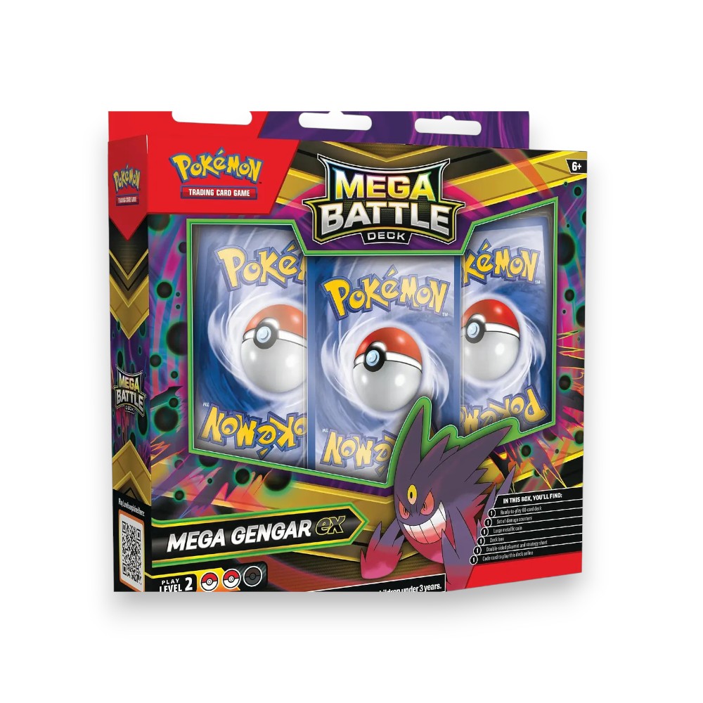 Pokémon TCG Mega Battle Deck - Mega Gengar ex Español