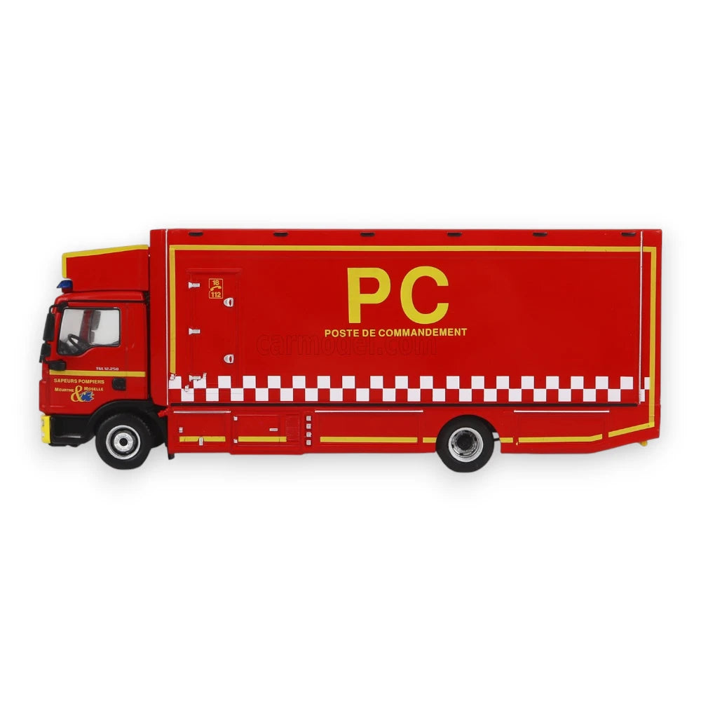 MAN TGL 12.250 Camión de Bomberos Puesto de Comando Francia 2015 1/43