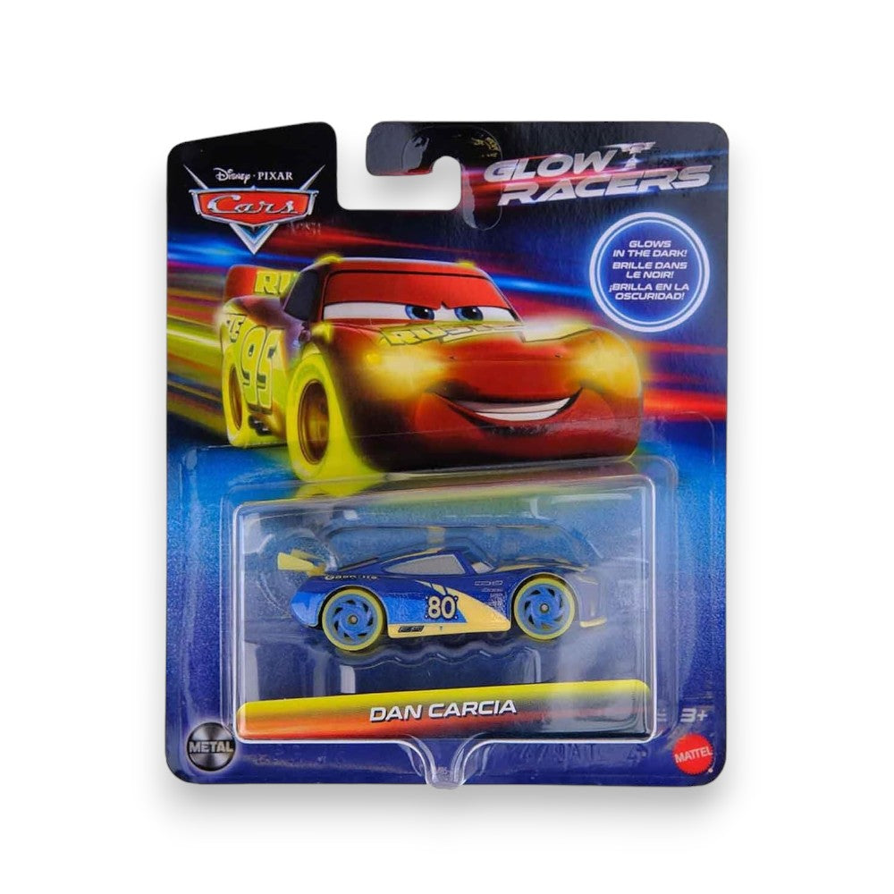 Disney Pixar Cars Glow Racers Dan Carcia 1/55