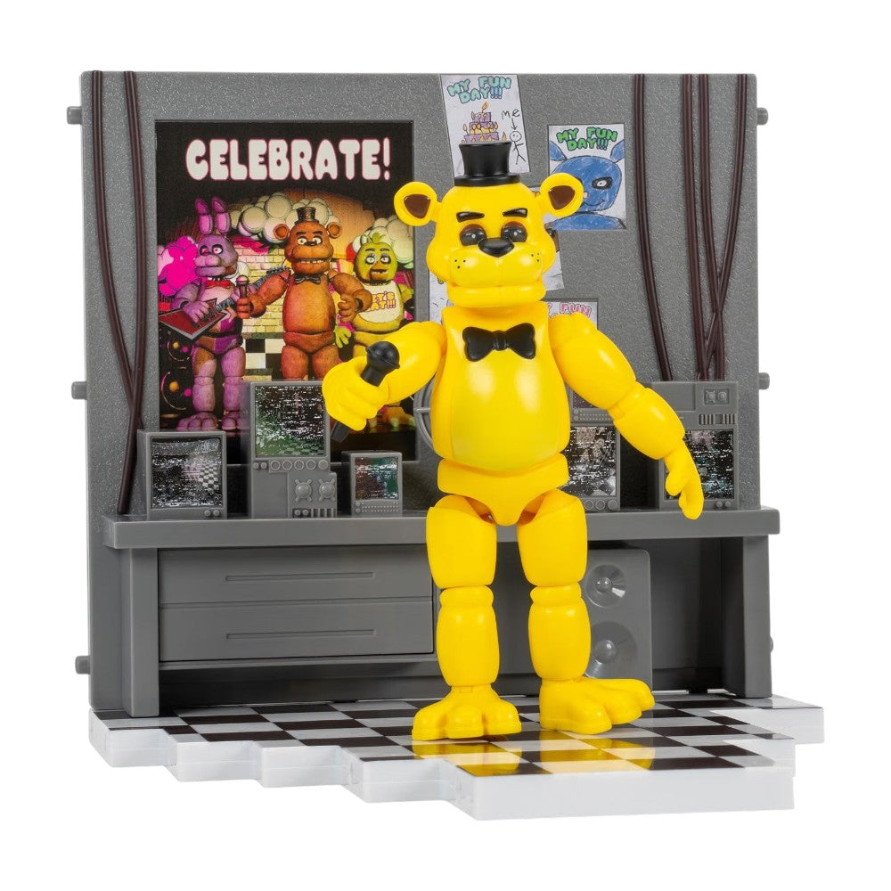 Five Nights at Freddy’s Golden Freddy Office Set