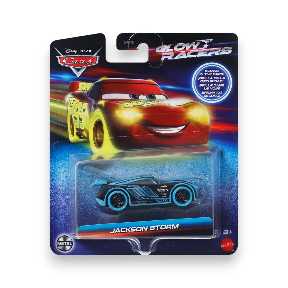 Disney Pixar Cars Glow Racer Jackson Storm 1/55