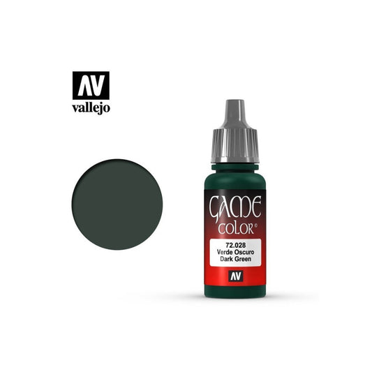 Game Color Dark Green - Verde Oscuro 72.028