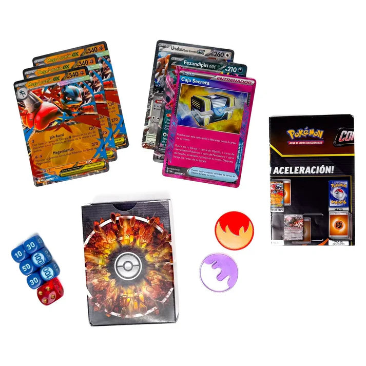 Pokémon TCG Mazo Combate de Liga Mega-Lucario Ex (Español)