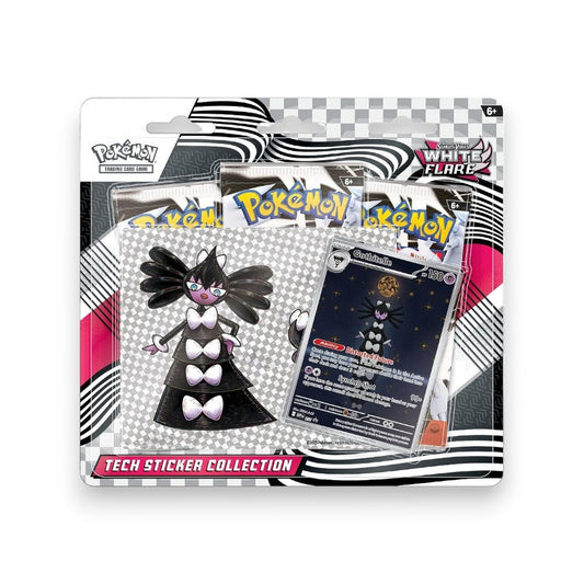Pokémon Scarlet & Violet - White Flare Tech Sticker Collection Pack English