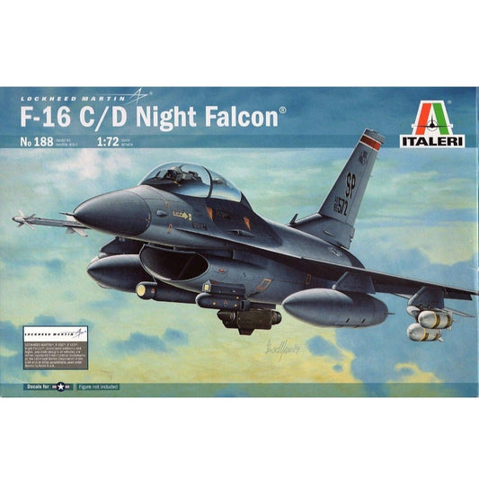 Italeri 0188 F-16 C/D Night Falcon