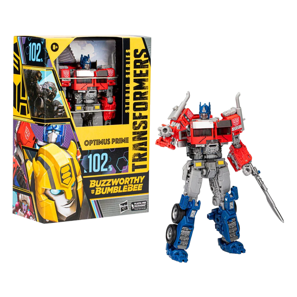 Transformers: Rise of the Beasts Buzzworthy Bumblebee Studio Series Optimus Prime