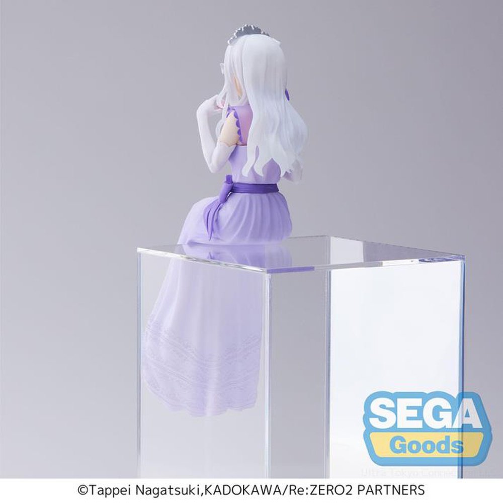 Re:Zero Starting Life in Another World Emilia Dressed Up Party Ver. Premium Perching