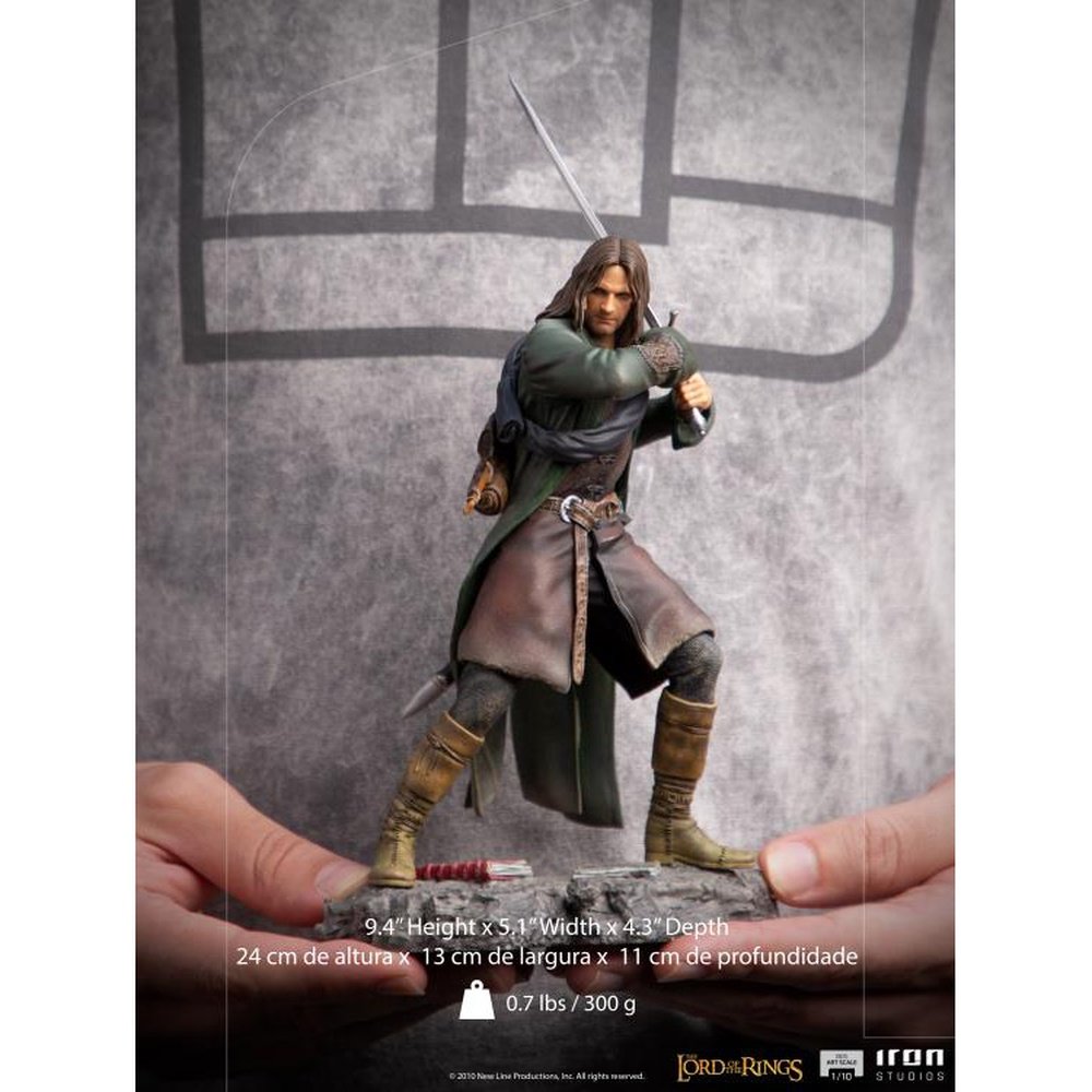 The Lord of the Rings Battle Diorama Series Aragorn Art Scale Limited Edition 1/10