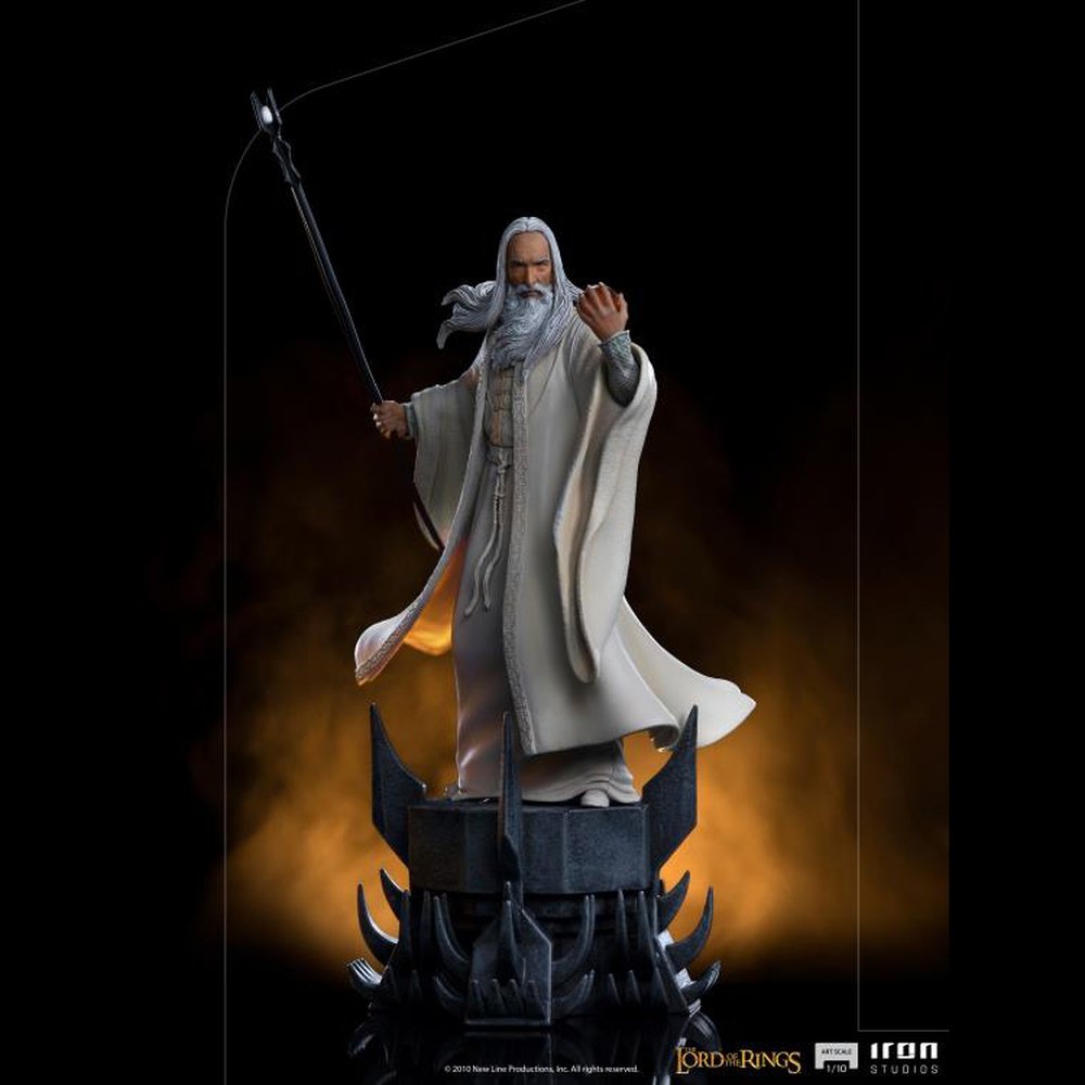 The Lord of the Rings Battle Diorama Series Saruman Art Scale Limited Edition 1/10