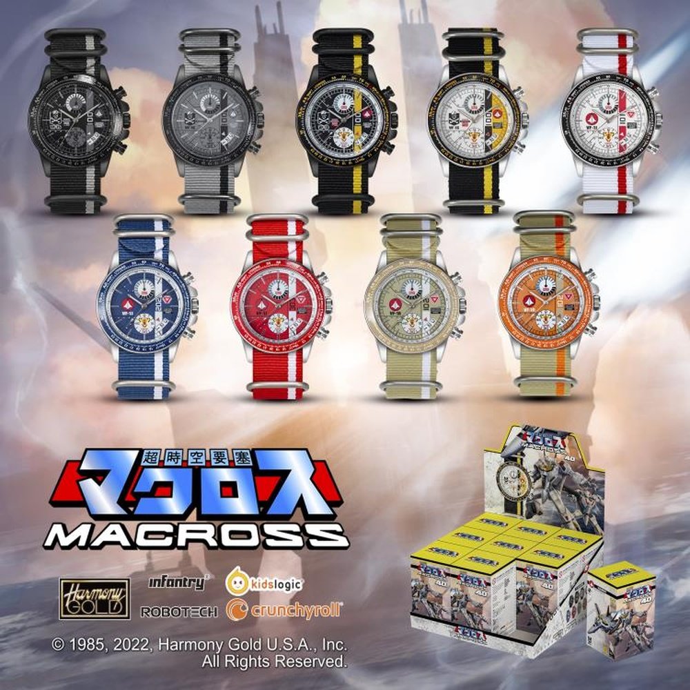 Robotech Macross Infantry Plus+ Series Relojes Blind Box