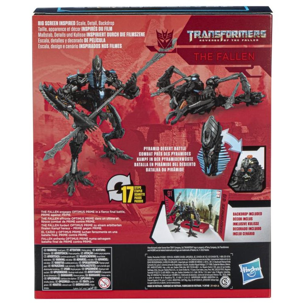 Transformers Studio Series 91 Leader The Fallen