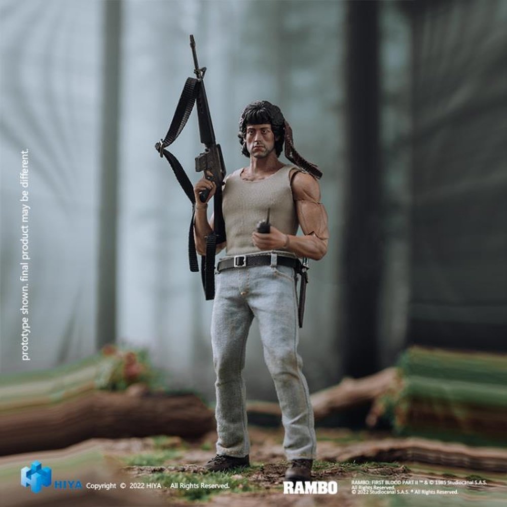 First Blood Exquisite Super Series John Rambo PX Previews Exclusive 1/12