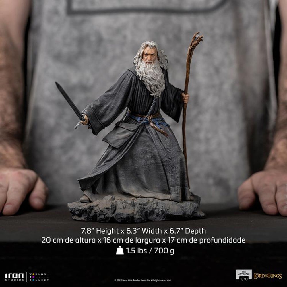 The Lord of the Rings: The Fellowship of the Ring Battle Diorama Series Gandalf Art Scale Limited Edition 1/10