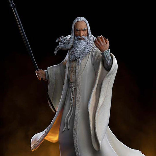 The Lord of the Rings Battle Diorama Series Saruman Art Scale Limited Edition 1/10
