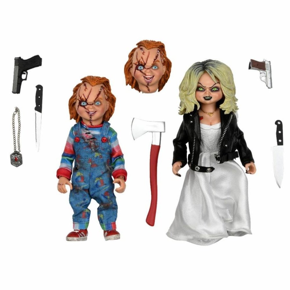 Bride of Chucky - Chucky & Tiffany Clothed 2-Pack