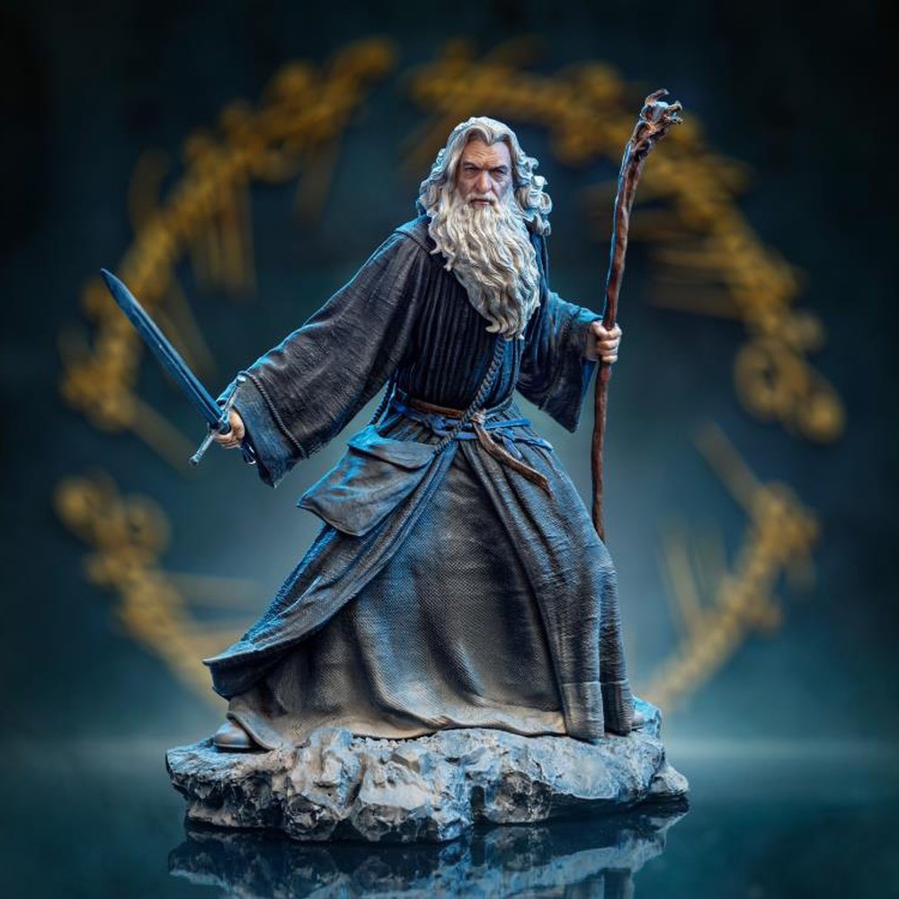 The Lord of the Rings: The Fellowship of the Ring Battle Diorama Series Gandalf Art Scale Limited Edition 1/10