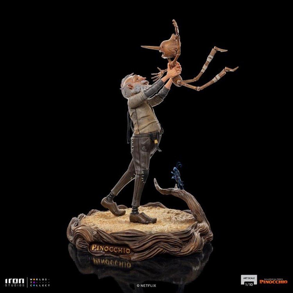 Pinocchio 2022 Geppetto & Pinocchio Art Scale Limited Edition 1/10
