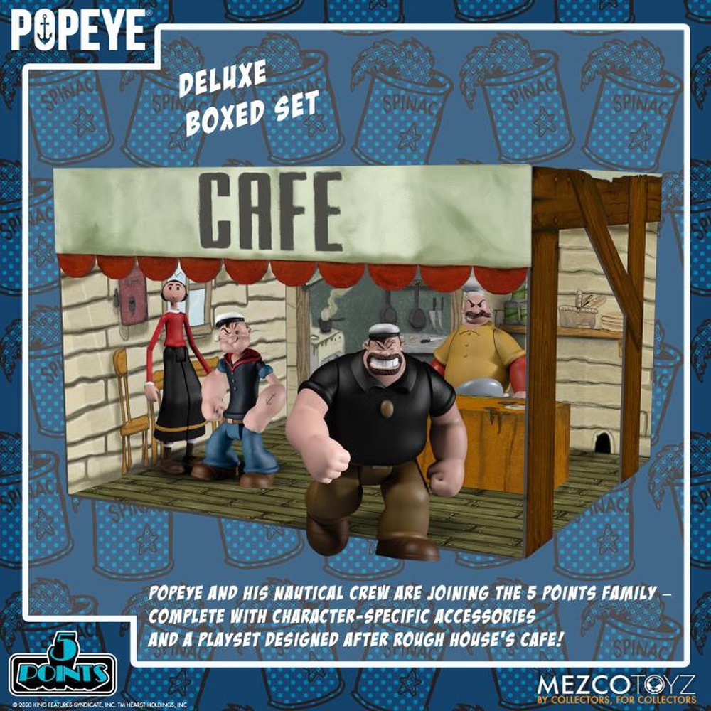 5 Points: Popeye Classic Comic Strip - Deluxe Boxed Set