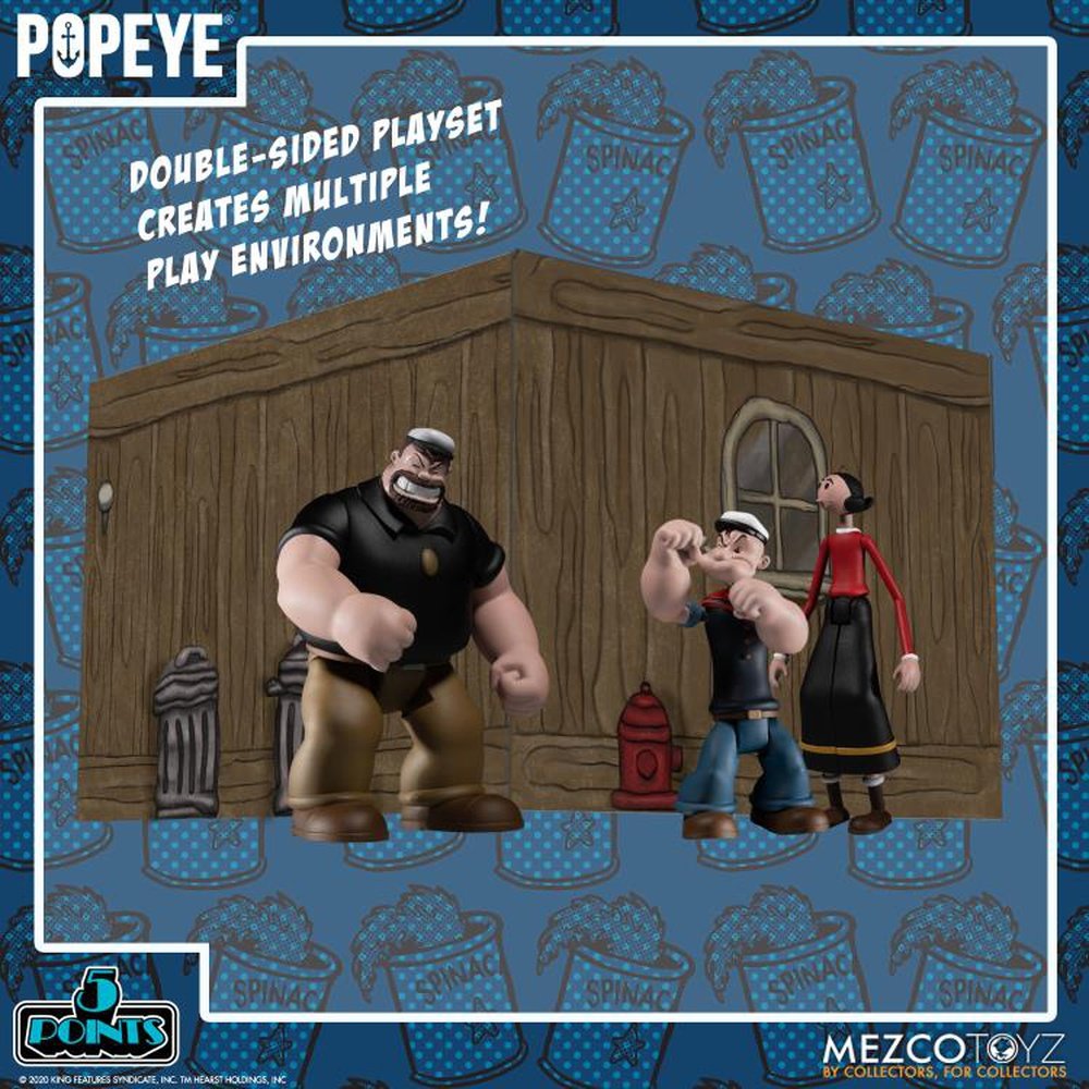 5 Points: Popeye Classic Comic Strip - Deluxe Boxed Set