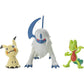 Pokémon Battle Figure Set Treecko + Mimikyu + Absol