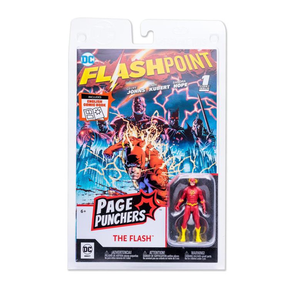 DC Comics Page Punchers The Flash 3" & Comic