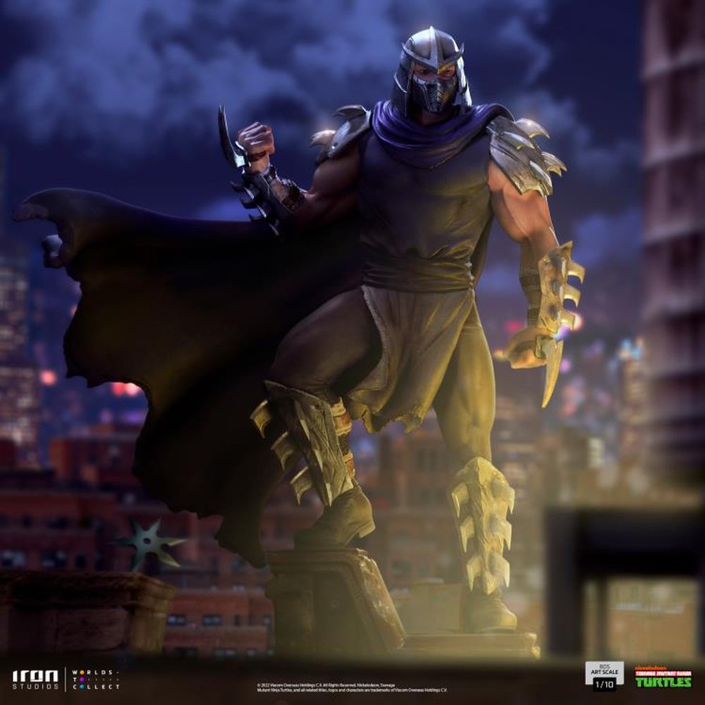 TMNT Battle Diorama Series Shredder Art Scale 1/10
