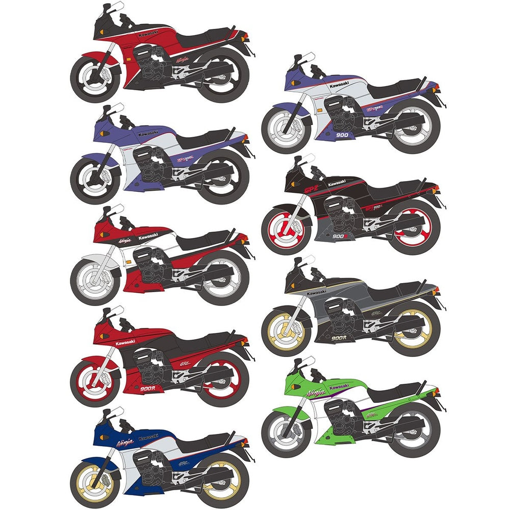 Vintage Bike Kit Vol. 9 - Kawasaki GPZ 900R 1/24