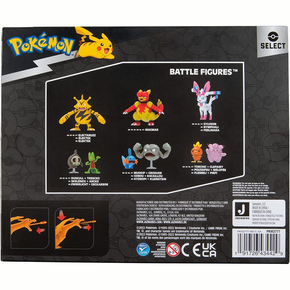 Pokémon Select Evolution Charmander 3-Pack