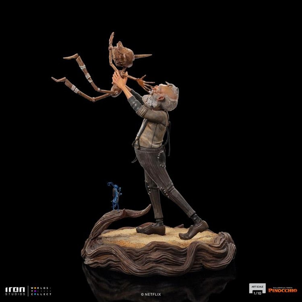 Pinocchio 2022 Geppetto & Pinocchio Art Scale Limited Edition 1/10