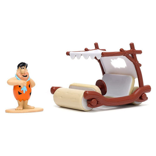 Hollywood Rides: The Flintstones - Pedro Picapiedra & Troncomóvil 1/32