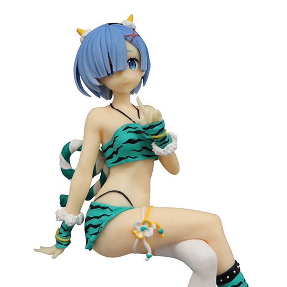 Re:Zero Starting Life in Another World Rem Demon Costume Green Ver. Noodle Stopper