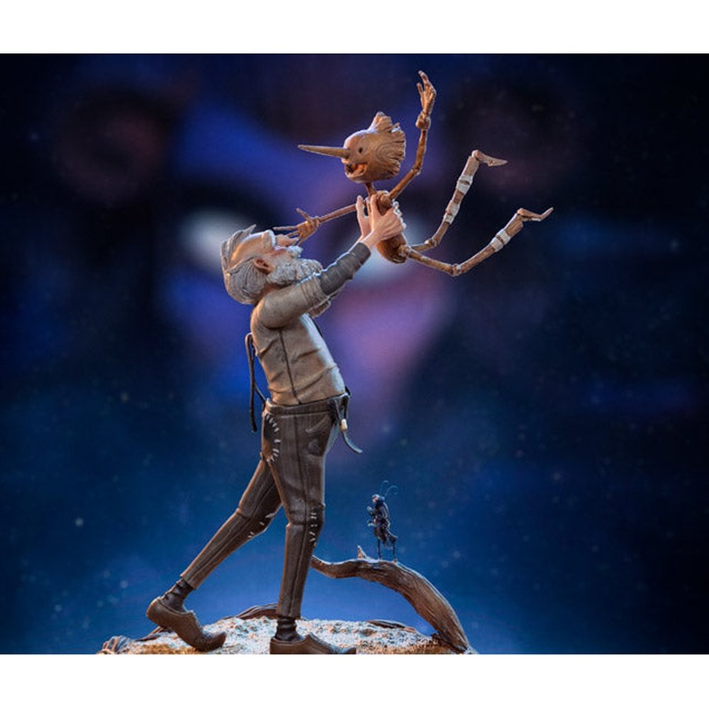 Pinocchio 2022 Geppetto & Pinocchio Art Scale Limited Edition 1/10