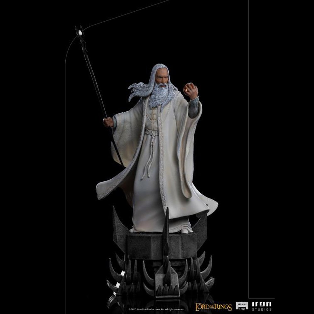 The Lord of the Rings Battle Diorama Series Saruman Art Scale Limited Edition 1/10