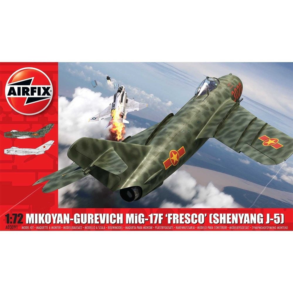 Mikoyan-Gurevich Mig-17F 'Fresco' Shenyang J-5 Model Kit 1/72