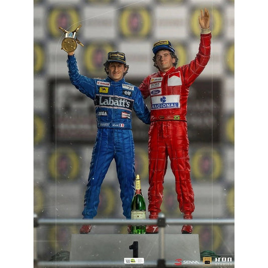 Ayrton Senna & Alain Prost Deluxe - The Last Podium - Art Scale 1/10