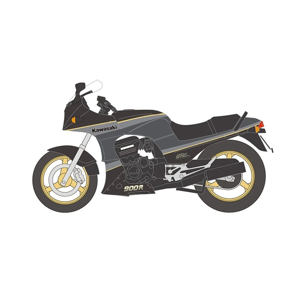 Vintage Bike Kit Vol. 9 - Kawasaki GPZ 900R 1/24